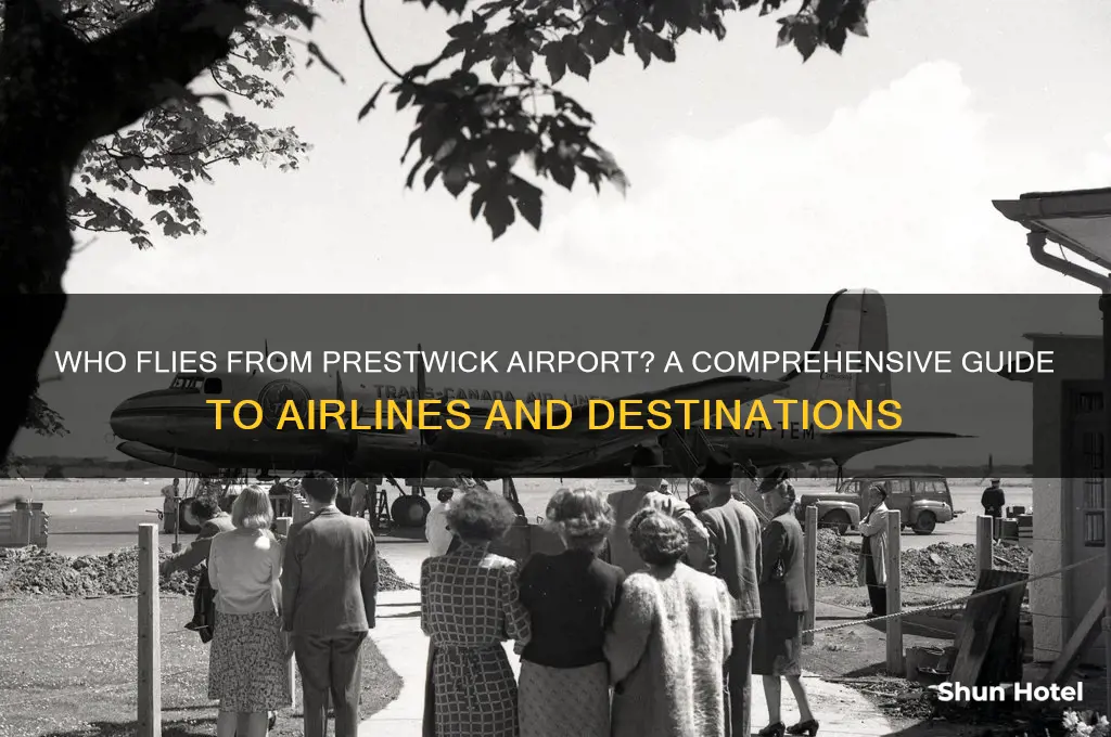 who flies from prestwick airport
