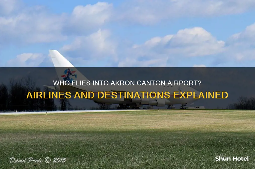 who flies into akron canton airport