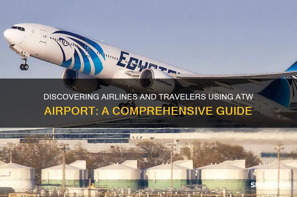 who flies into atw airport