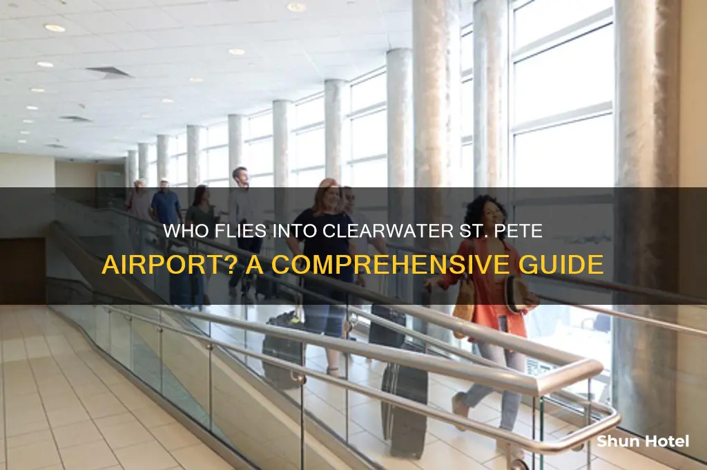 who flies into clearwater st. pete airport