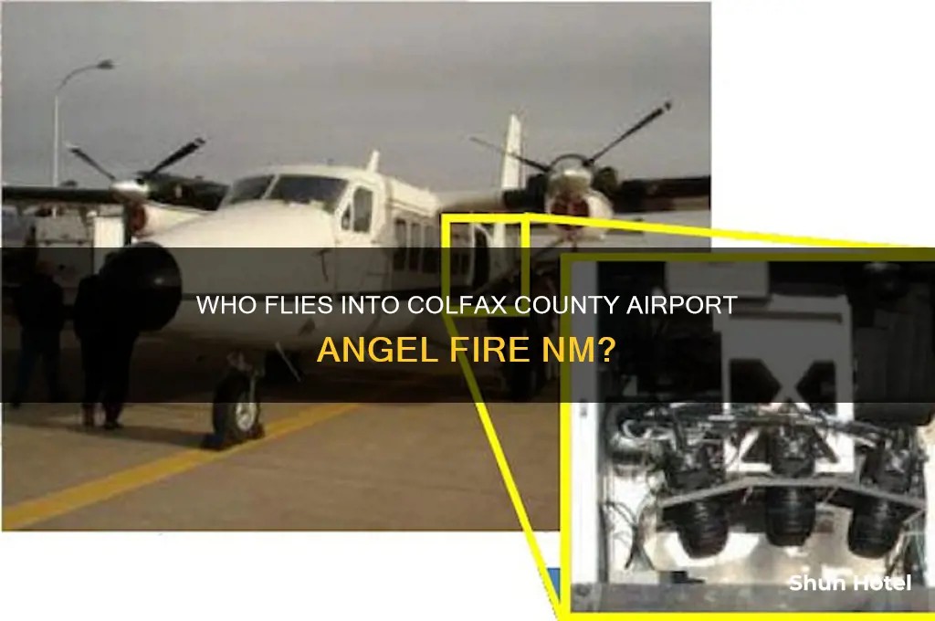 who flies into colfax county airport angel fire nm