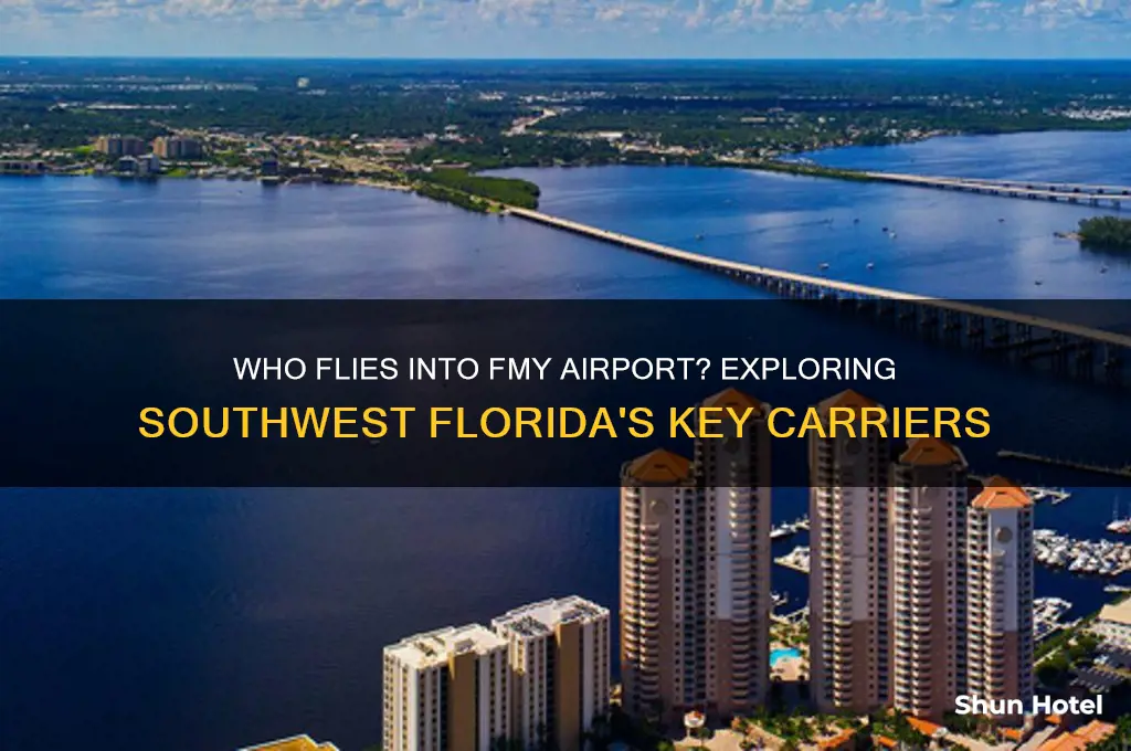 who flies into fmy airport