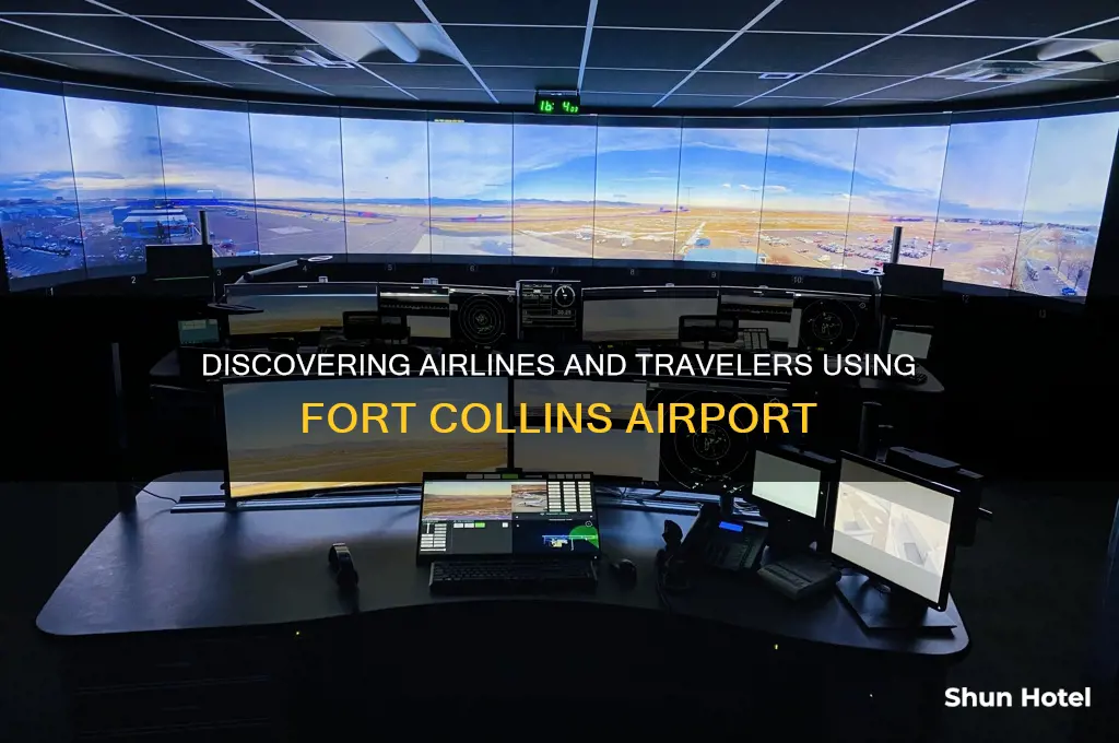 who flies into fort collins airport