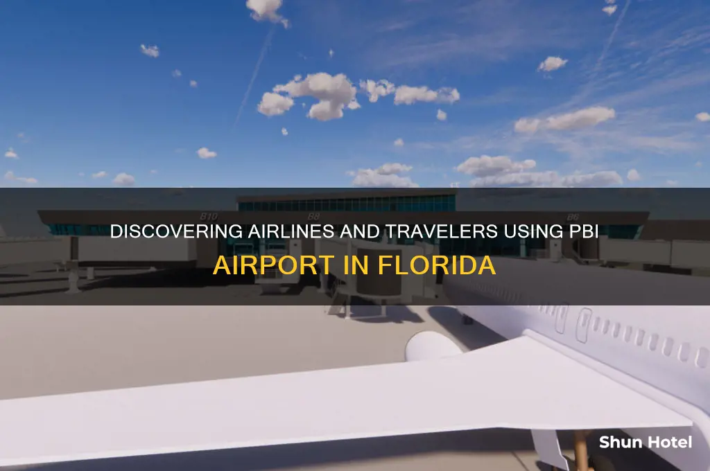 who flies into pbi airport