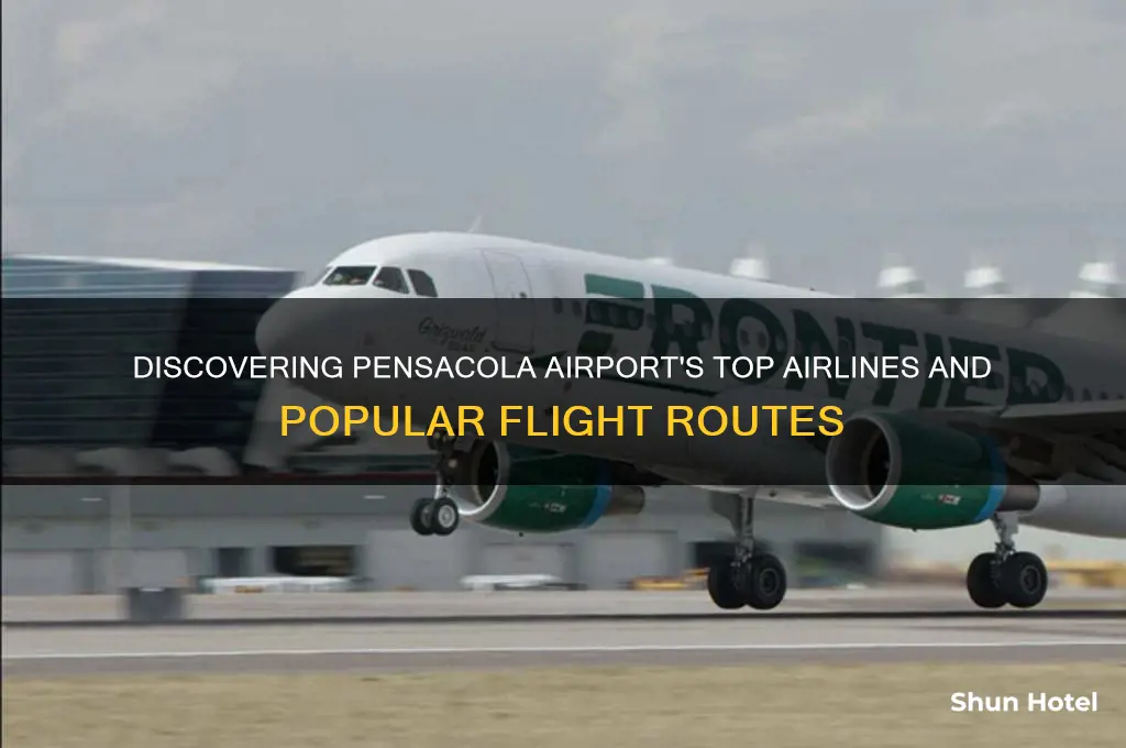 who flies into pensacola airport