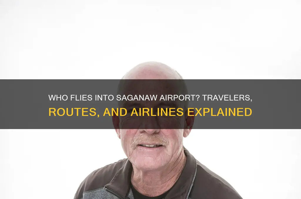 who flies into saganaw airport