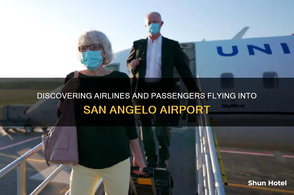 who flies into san angelo airport