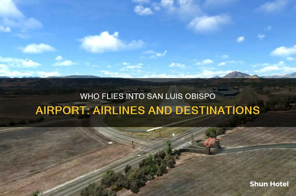 who flies into san luis obispo airport