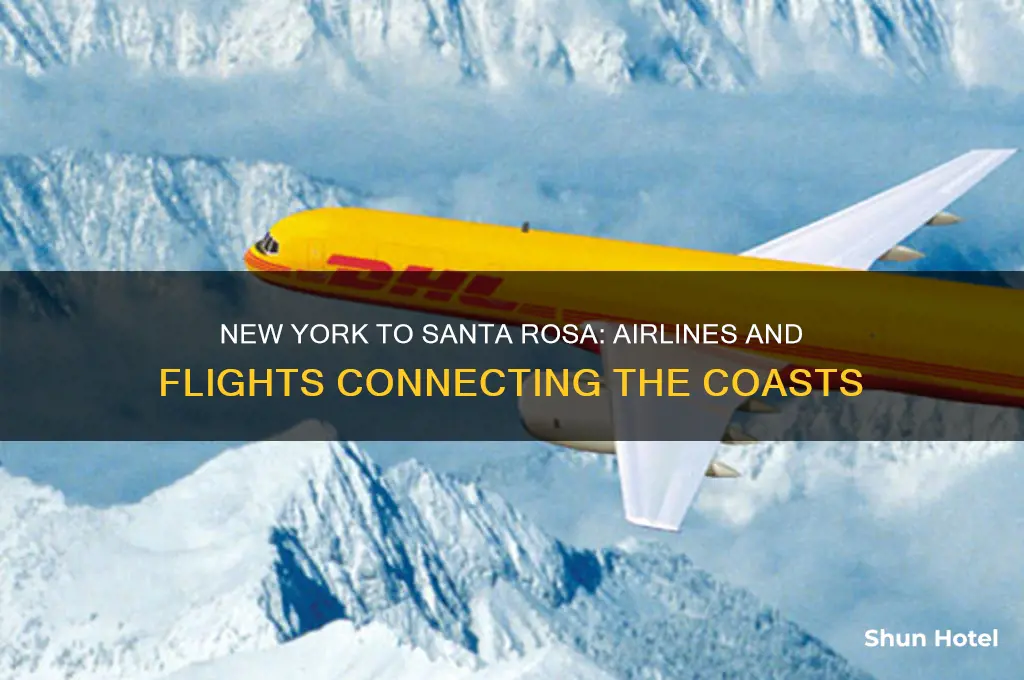 who flies into santa rosa airport from new york
