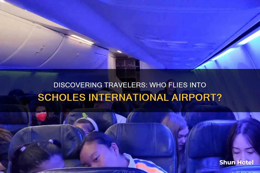 who flies into scholes international airport