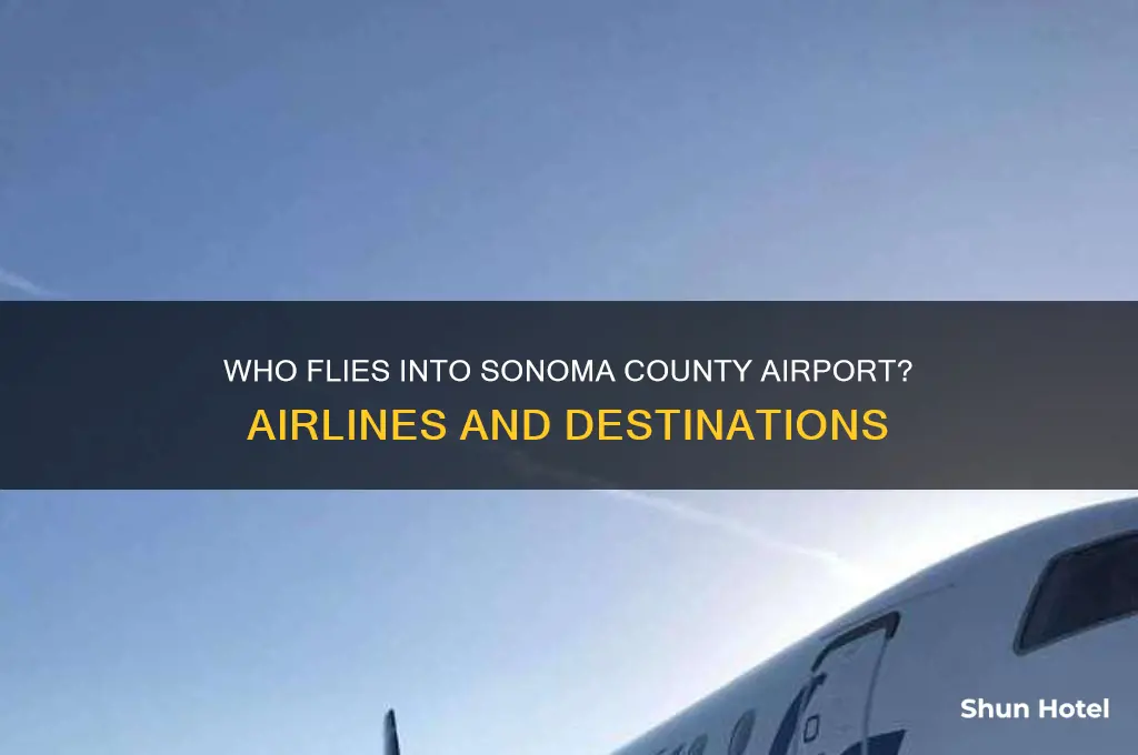 who flies into sonoma county airport
