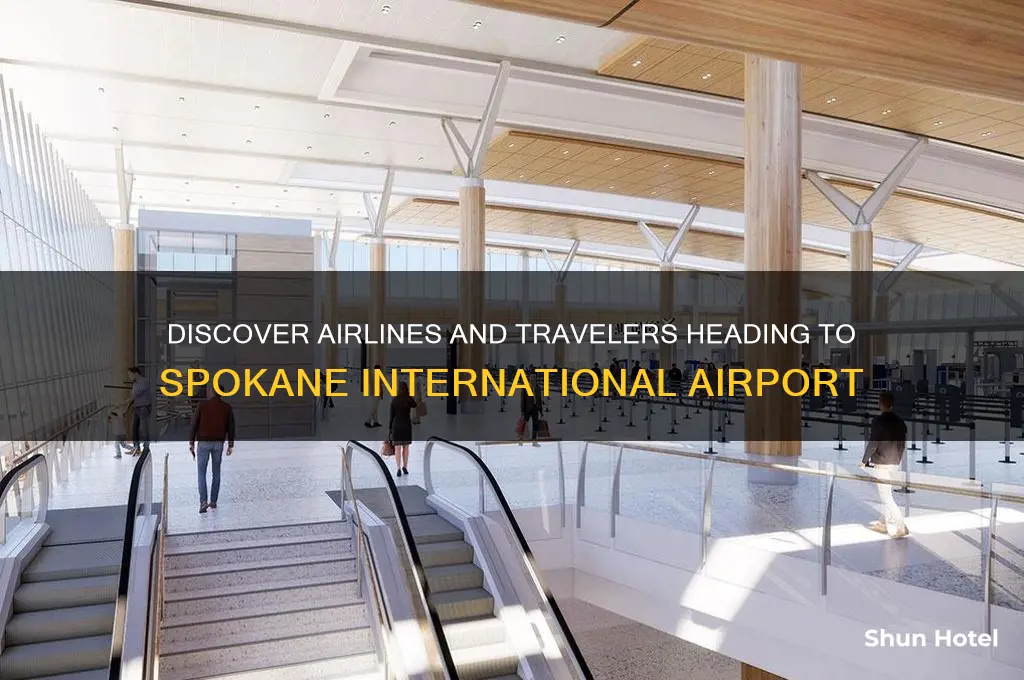 who flies into spokane airport