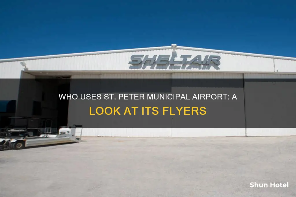 who flies into st peter municipal airport