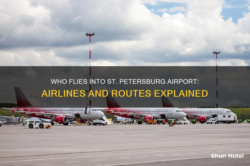 who flies into st petersburg airport