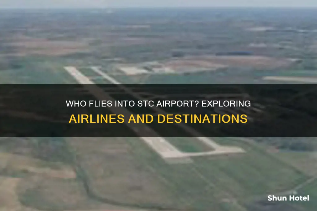who flies into stc airport