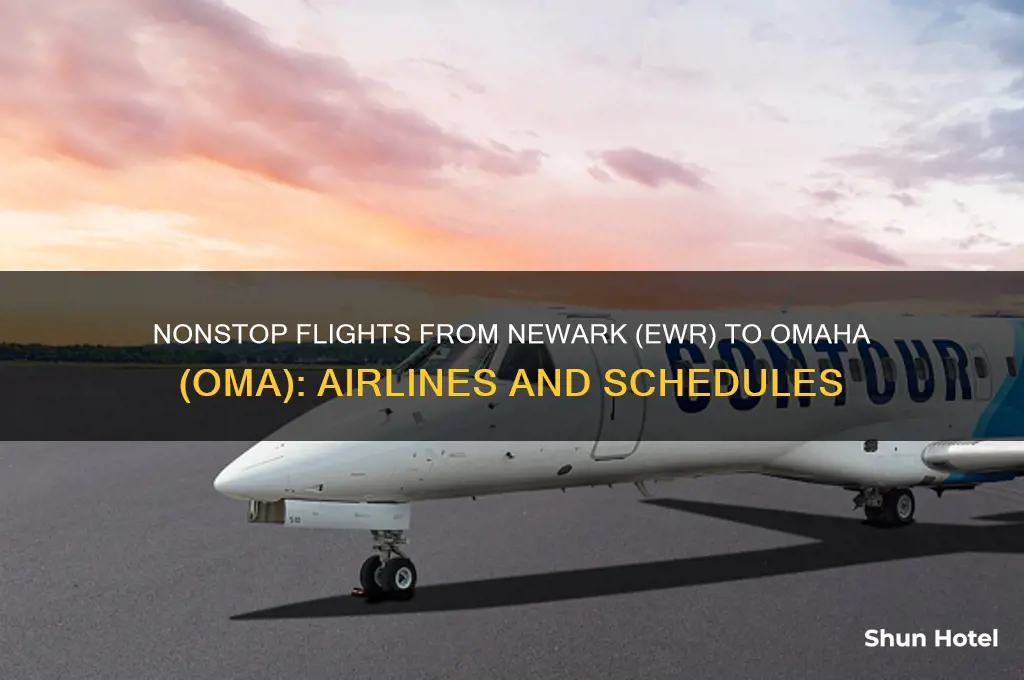 who flies nonstop from ewr to oma airports