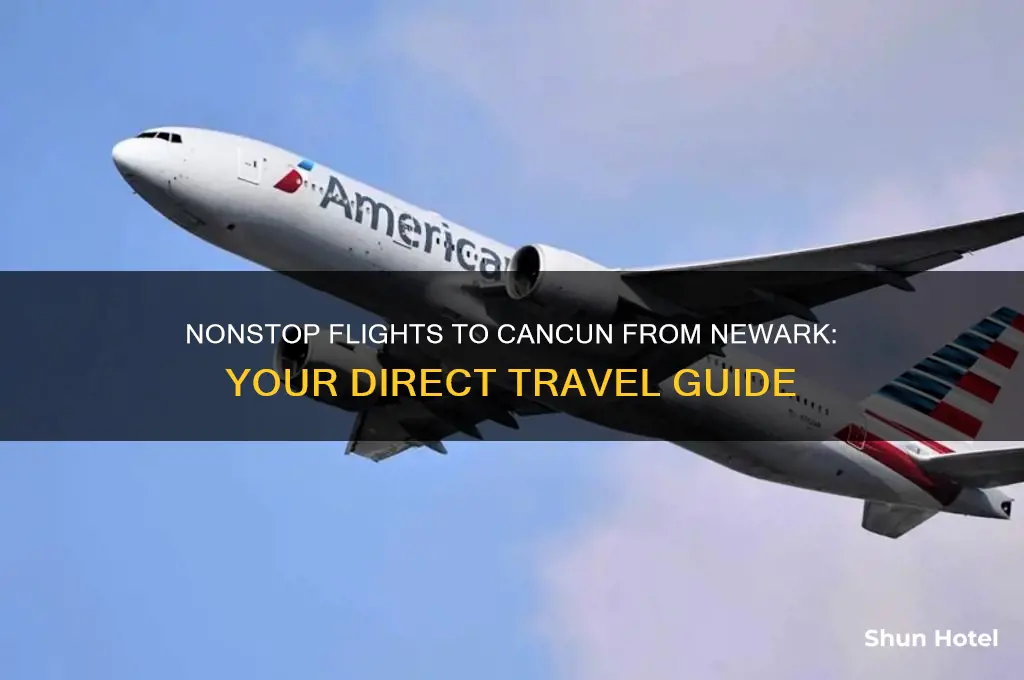 who flies nonstop to cancun from newark airport