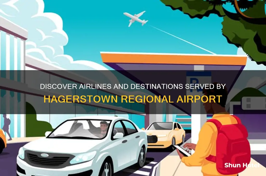 who flies out of hagerstown airport
