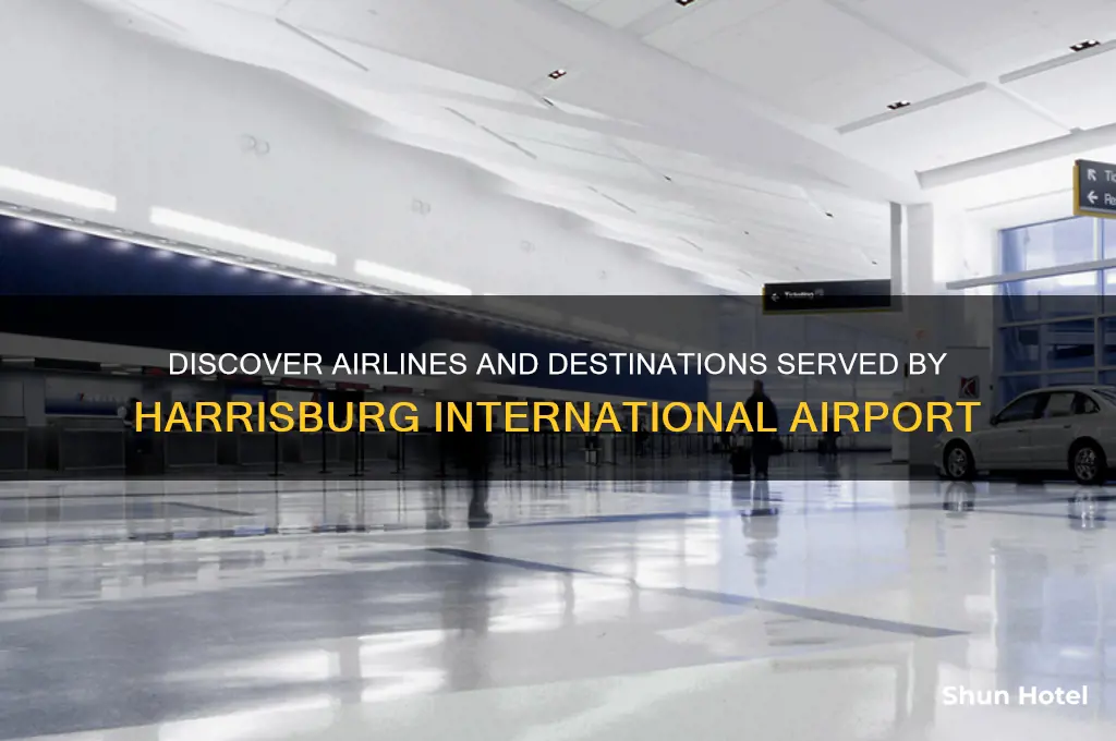 who flies out of harrisburg airport
