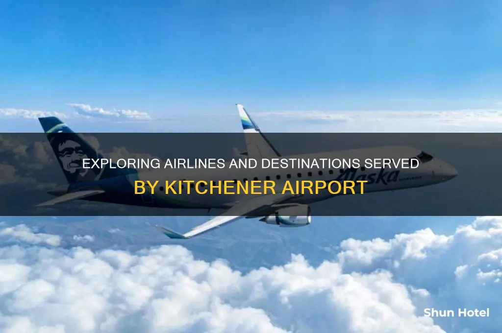 who flies out of kitchener airport