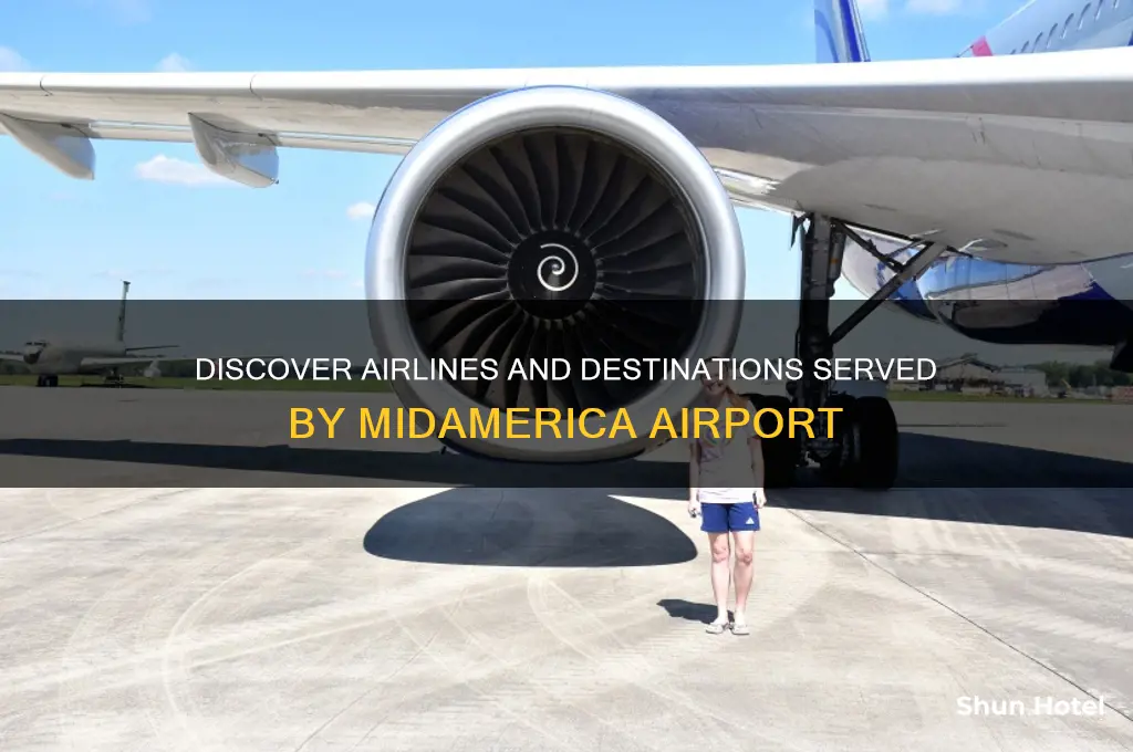 who flies out of midamerica airport