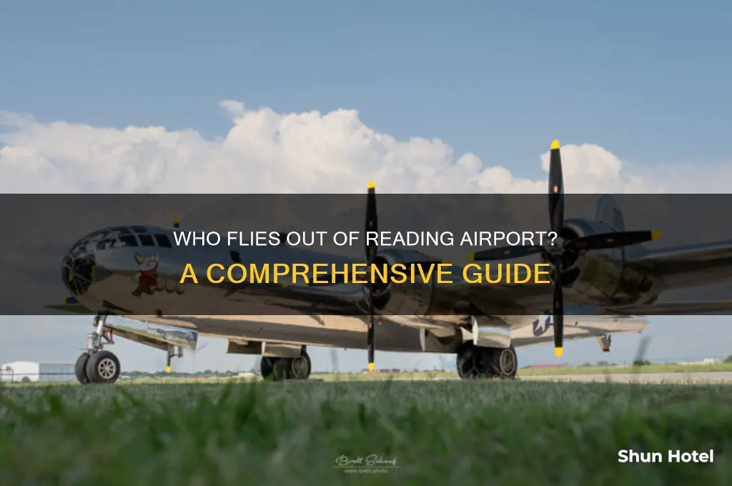 who flies out of reading airport