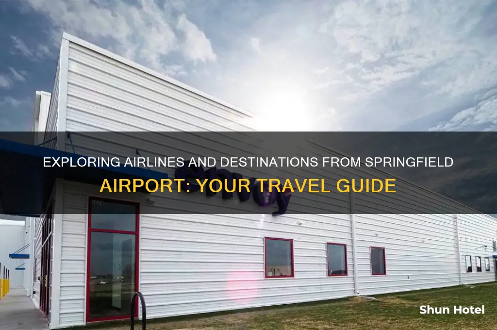 who flies out of springfield airport