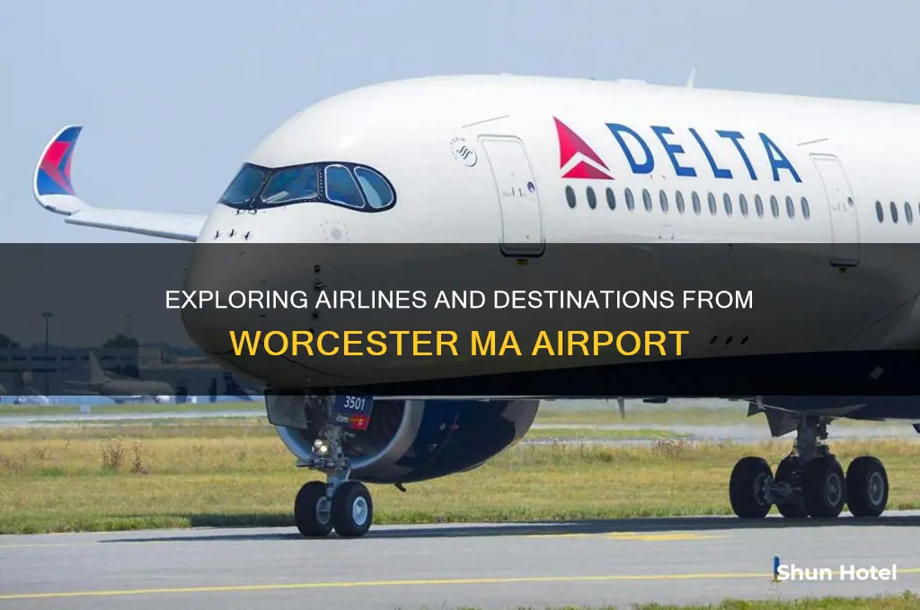 who flies out of worcester ma airport