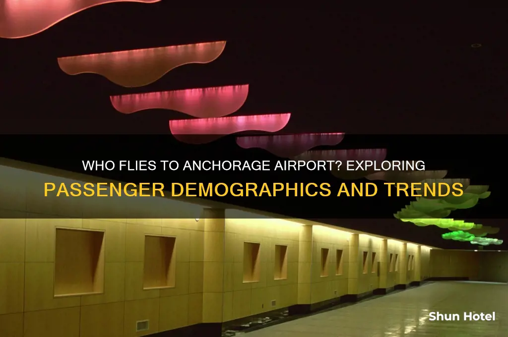 who flies to anchorage airport