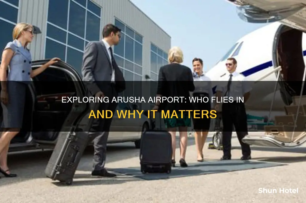 who flies to arusha airport