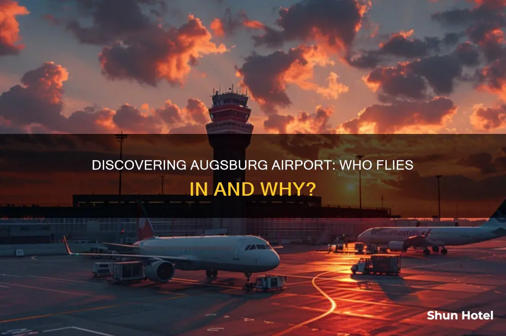 who flies to augsburg airport