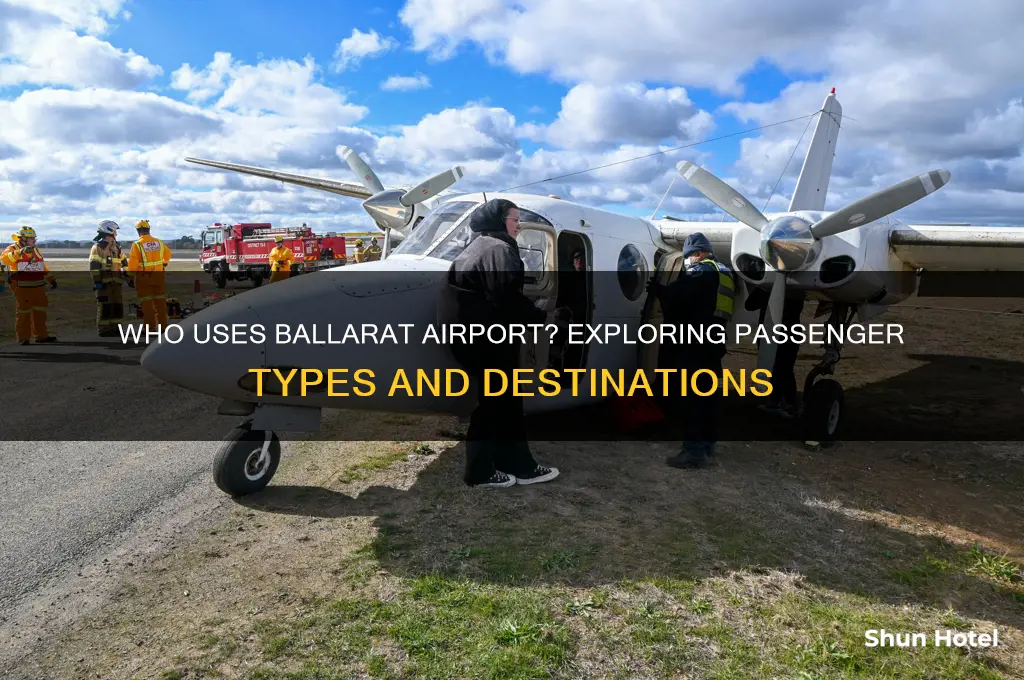 who flies to ballarat airport