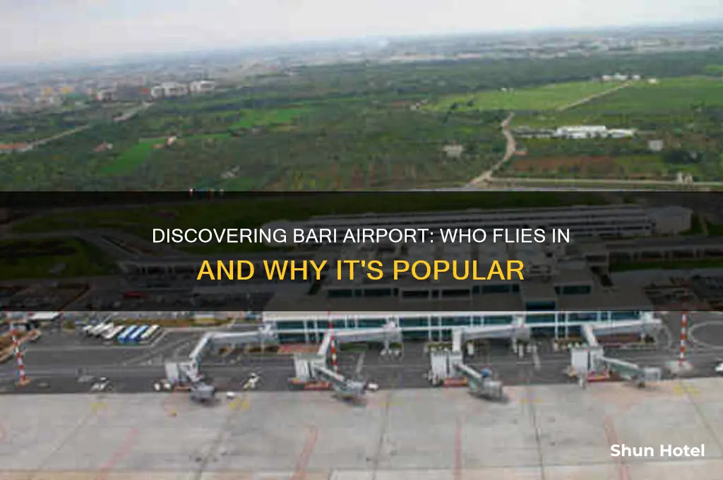 who flies to bari airport