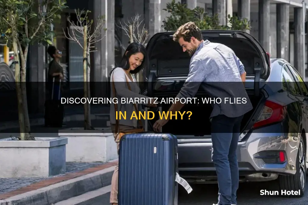 who flies to biarritz airport