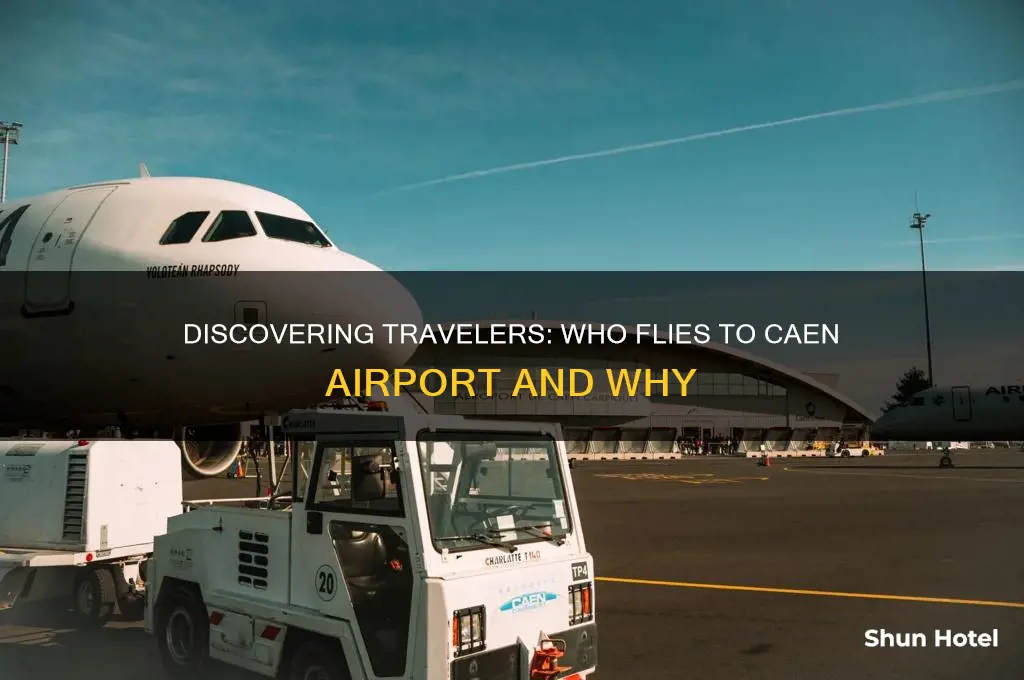 who flies to caen airport