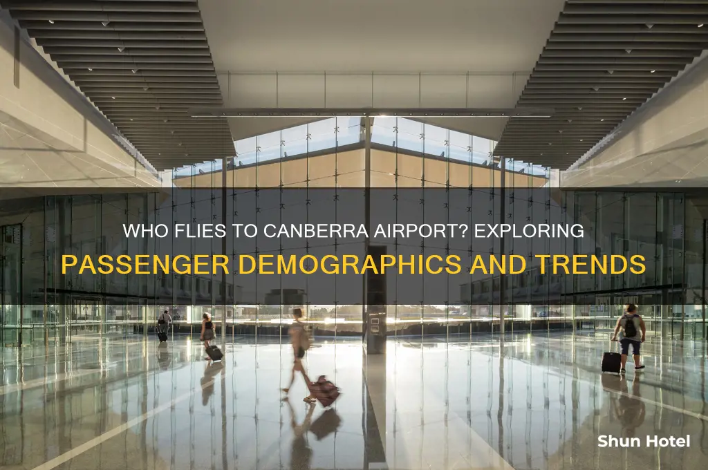 who flies to canberra airport