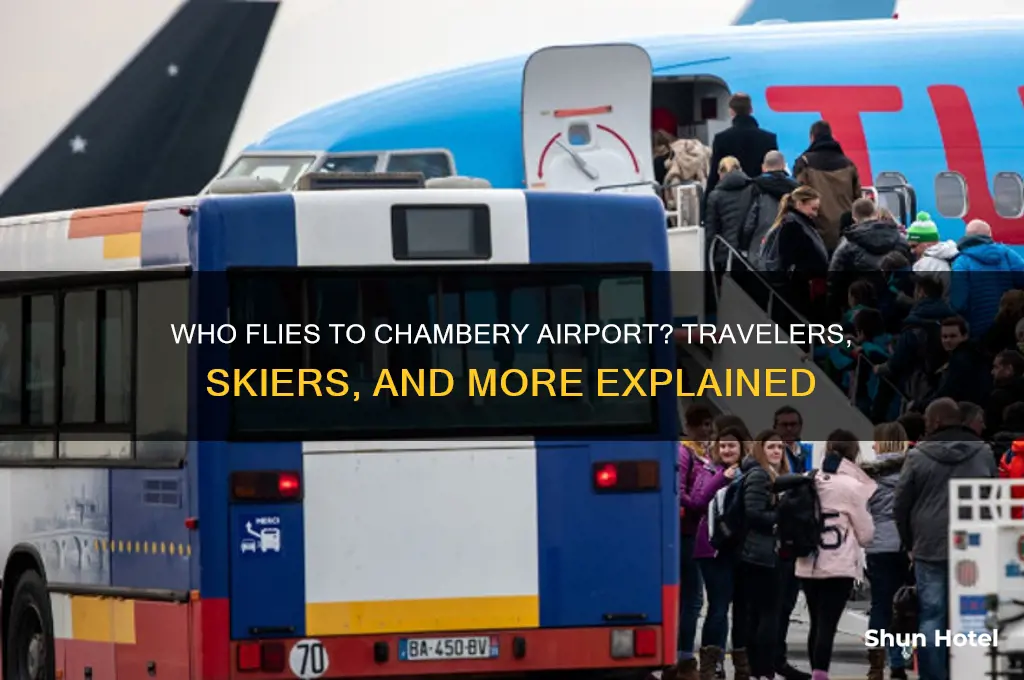 who flies to chambery airport