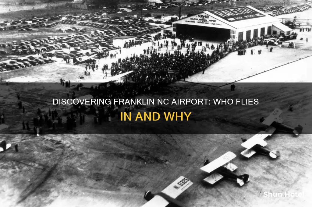 who flies to franklin nc airport