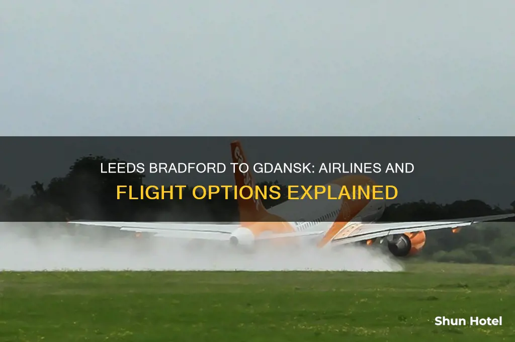 who flies to gdansk from leeds bradford airport
