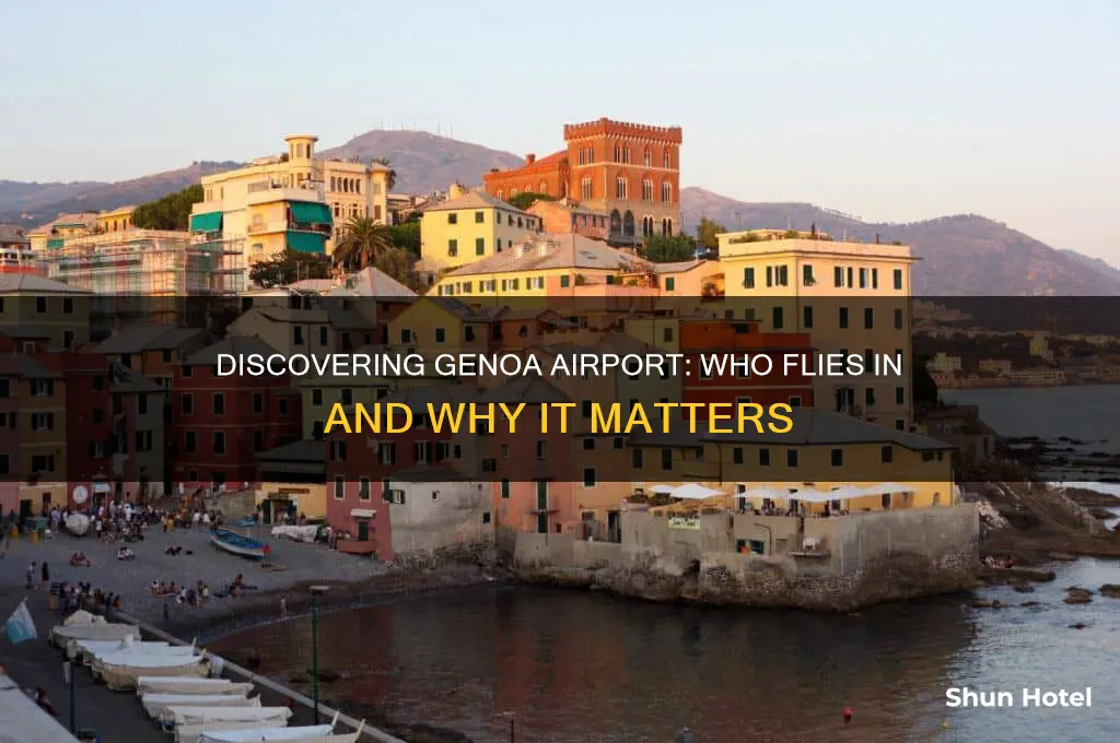 who flies to genoa airport