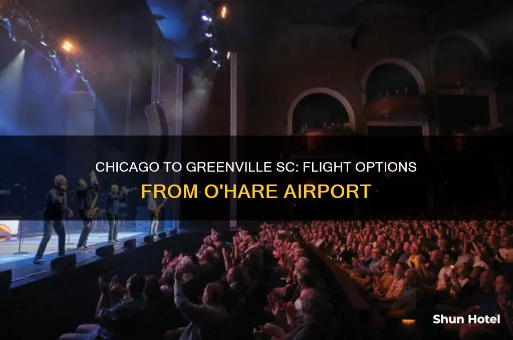 who flies to greenville sc from chicago il o