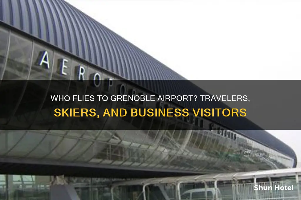 who flies to grenoble airport