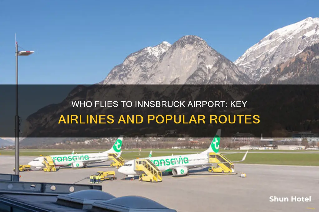 who flies to innsbruck airport