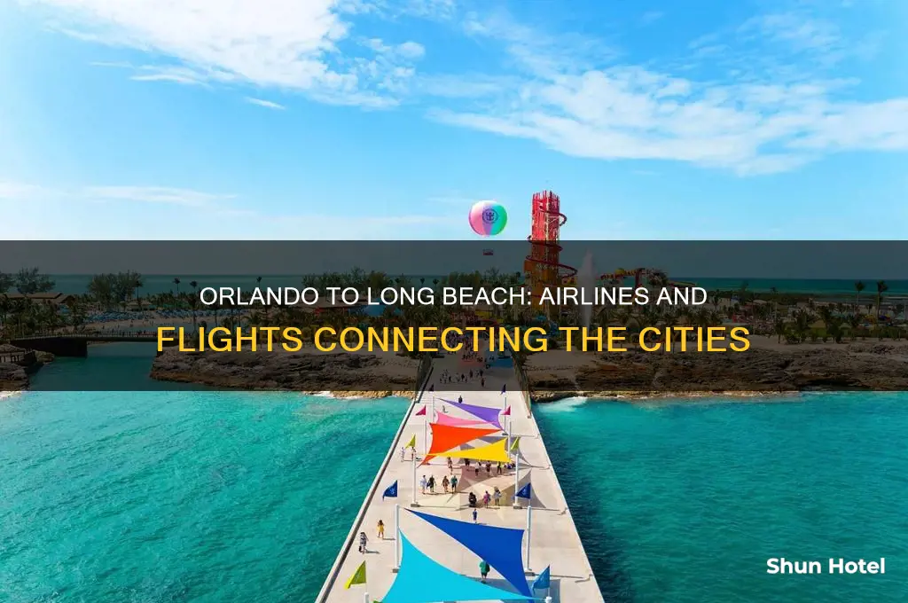 who flies to long beach airport from orlando