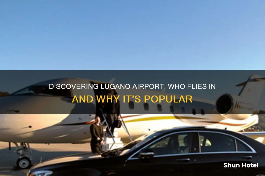 who flies to lugano airport