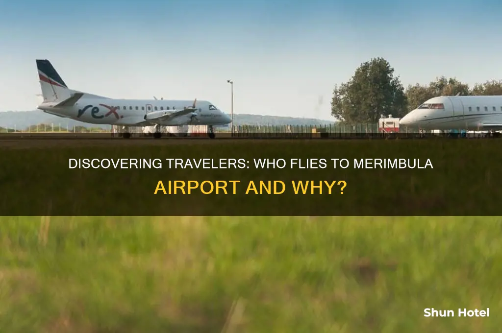 who flies to merimbula airport