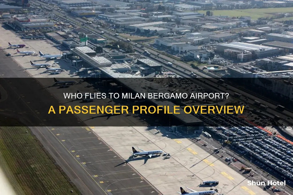 who flies to milan bergamo airport