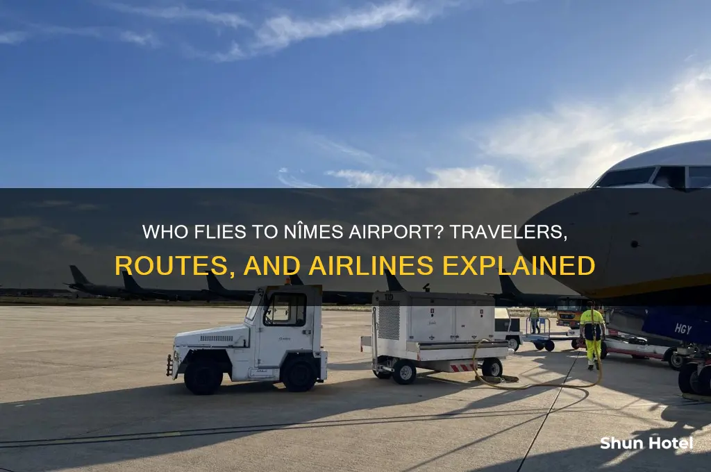 who flies to nimes airport