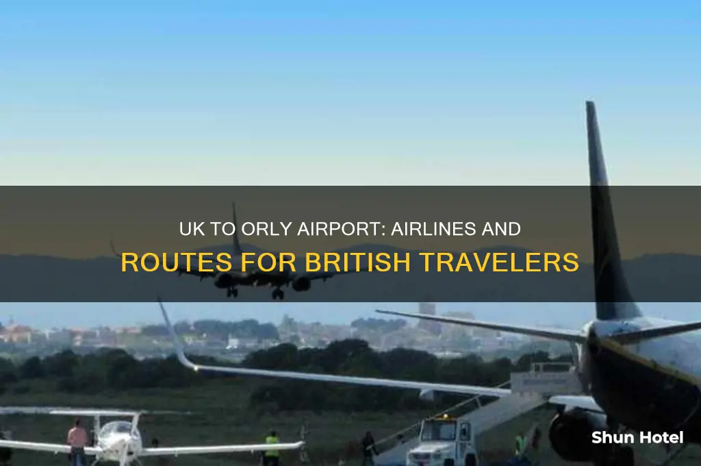 who flies to orly airport from uk