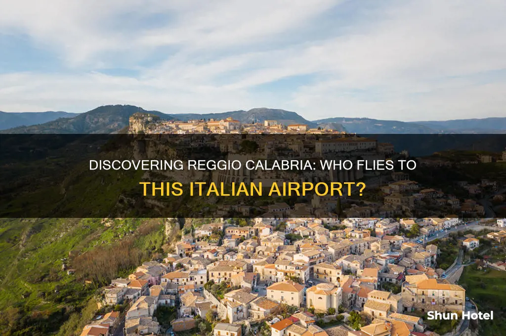 who flies to reggio calabria airport